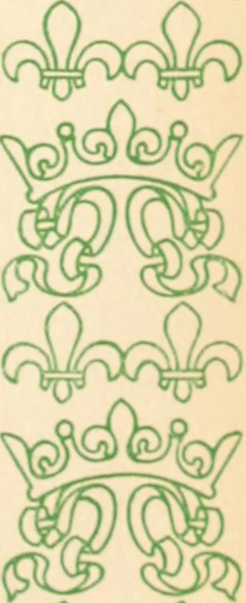 An illustration from Two gentlemen in Touraine, 1899, leaf 100