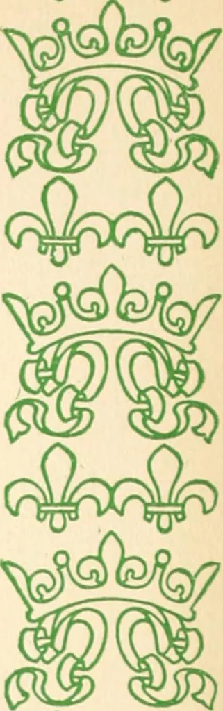An illustration from Two gentlemen in Touraine, 1899, leaf 107