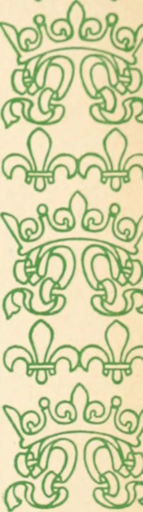 An illustration from Two gentlemen in Touraine, 1899, leaf 108