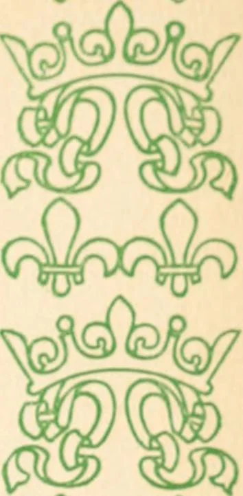 An illustration from Two gentlemen in Touraine, 1899, leaf 118