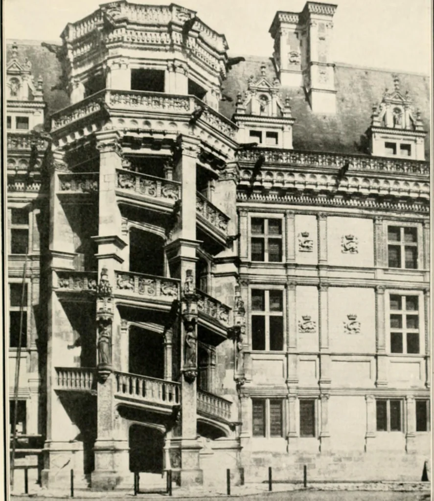 An illustration from Two gentlemen in Touraine, 1899, leaf 122