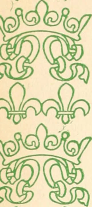 An illustration from Two gentlemen in Touraine, 1899, leaf 129