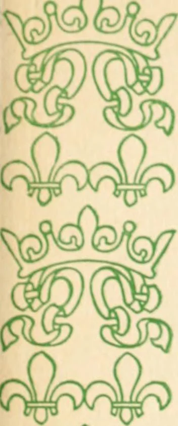 An illustration from Two gentlemen in Touraine, 1899, leaf 140