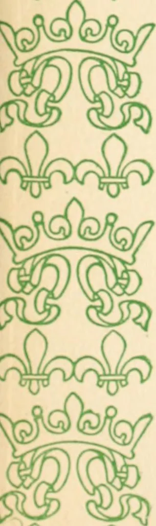 An illustration from Two gentlemen in Touraine, 1899, leaf 140