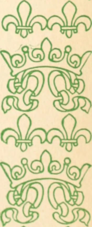 An illustration from Two gentlemen in Touraine, 1899, leaf 140