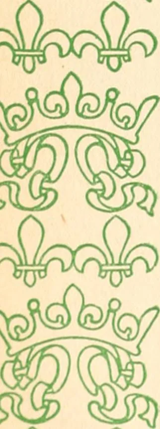 An illustration from Two gentlemen in Touraine, 1899, leaf 143