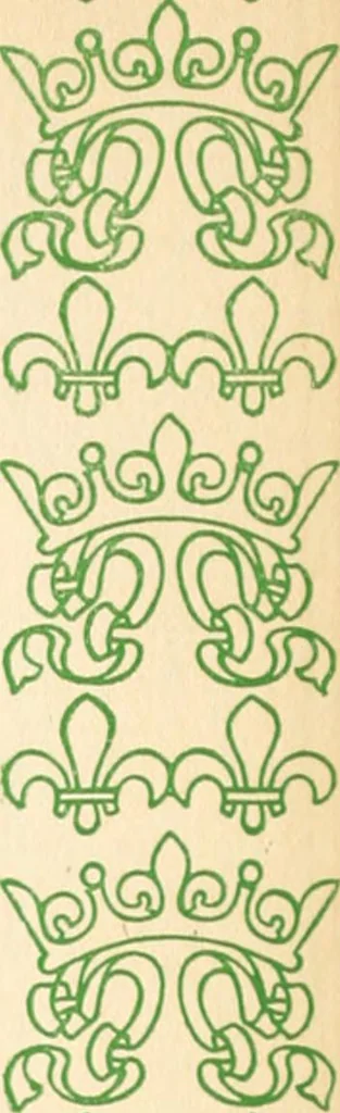 An illustration from Two gentlemen in Touraine, 1899, leaf 143