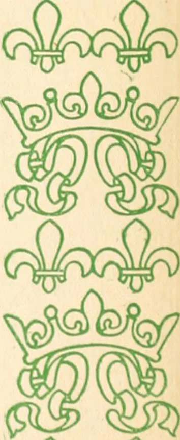 An illustration from Two gentlemen in Touraine, 1899, leaf 143