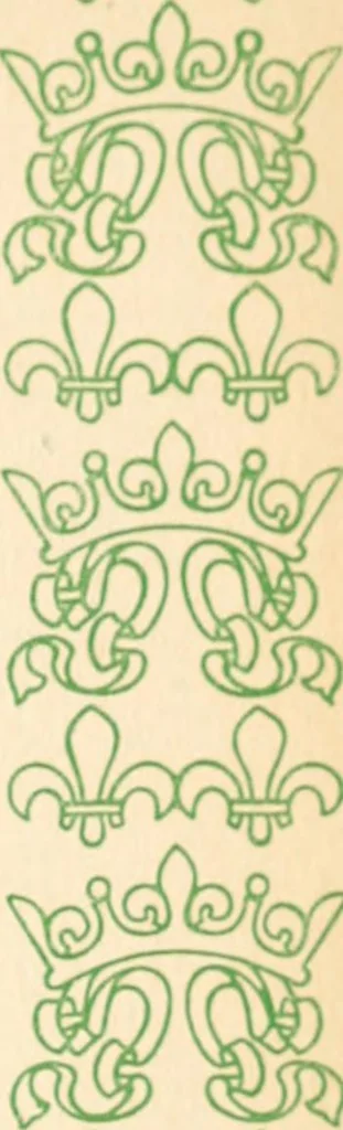 An illustration from Two gentlemen in Touraine, 1899, leaf 144