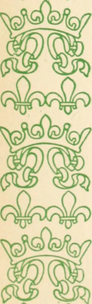 An illustration from Two gentlemen in Touraine, 1899, leaf 154