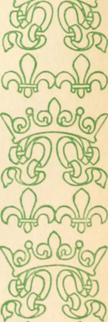 An illustration from Two gentlemen in Touraine, 1899, leaf 160