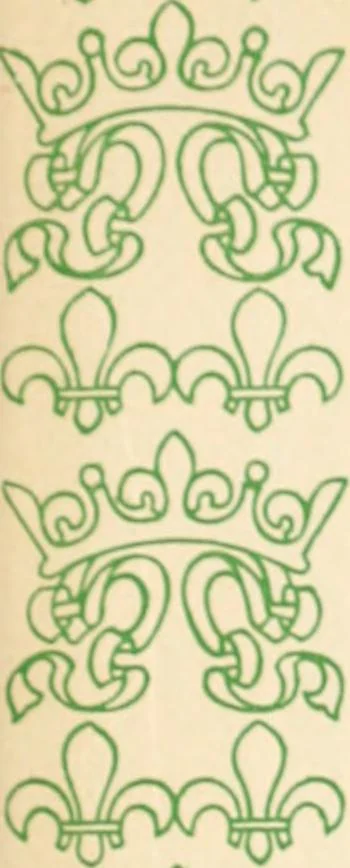 An illustration from Two gentlemen in Touraine, 1899, leaf 174