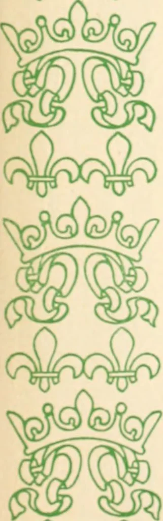 An illustration from Two gentlemen in Touraine, 1899, leaf 174