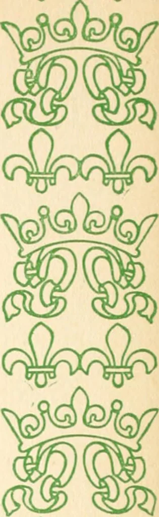 An illustration from Two gentlemen in Touraine, 1899, leaf 179