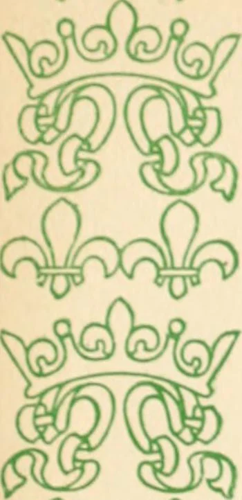An illustration from Two gentlemen in Touraine, 1899, leaf 180