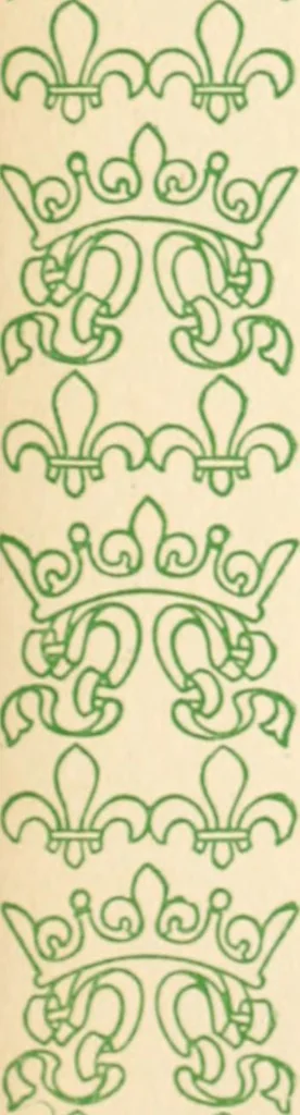 An illustration from Two gentlemen in Touraine, 1899, leaf 180