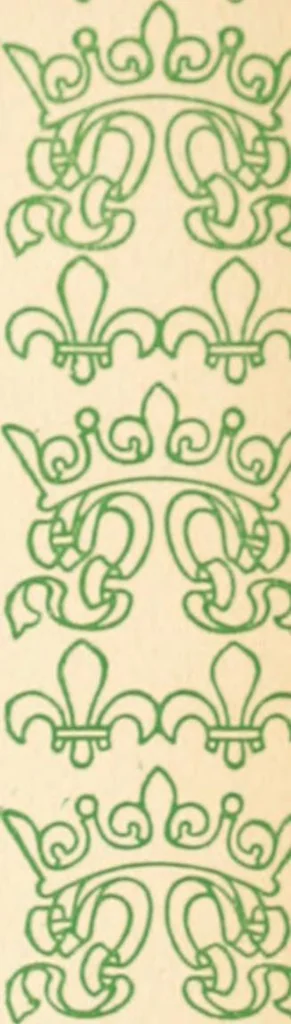 An illustration from Two gentlemen in Touraine, 1899, leaf 180