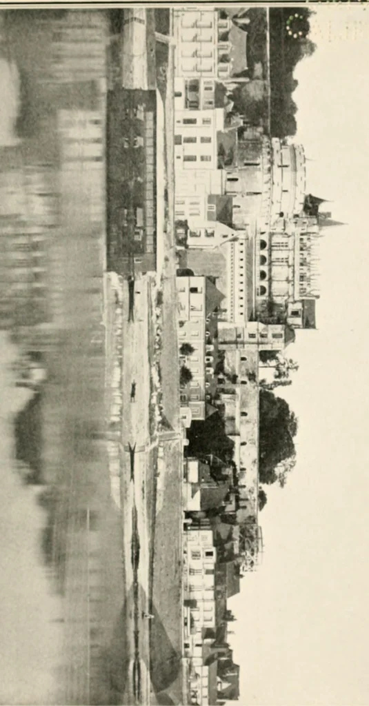 An illustration from Two gentlemen in Touraine, 1899, leaf 184