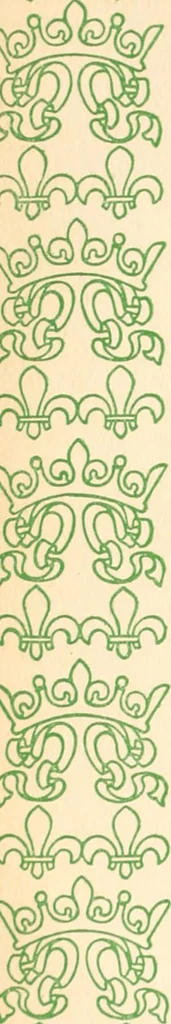 An illustration from Two gentlemen in Touraine, 1899, leaf 197