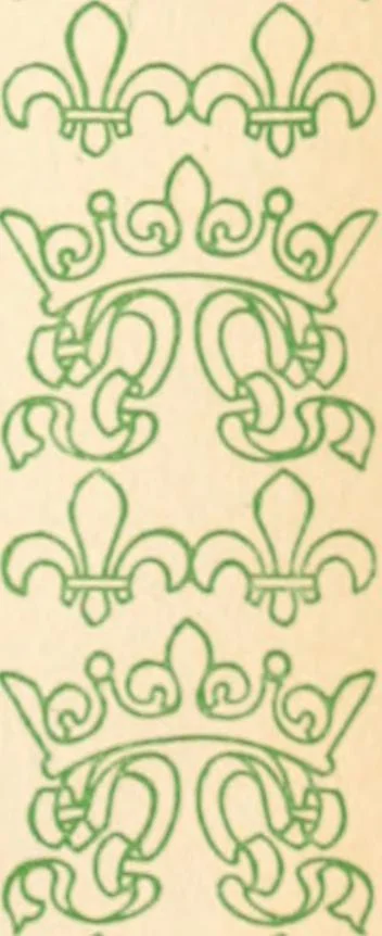 An illustration from Two gentlemen in Touraine, 1899, leaf 198