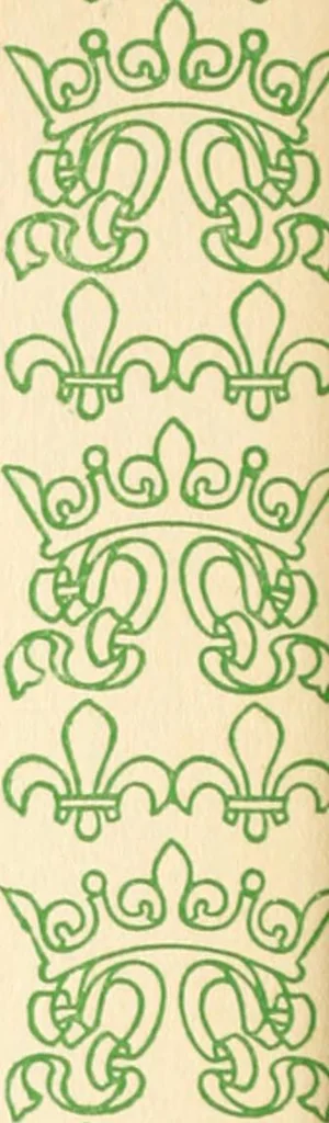 An illustration from Two gentlemen in Touraine, 1899, leaf 207
