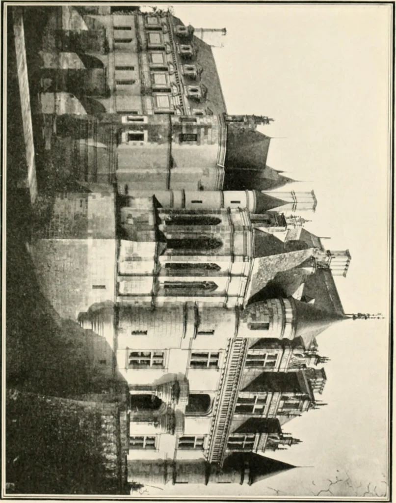 An illustration from Two gentlemen in Touraine, 1899, leaf 216