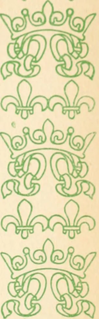 An illustration from Two gentlemen in Touraine, 1899, leaf 246