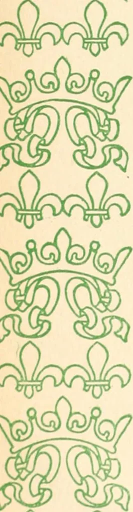An illustration from Two gentlemen in Touraine, 1899, leaf 251
