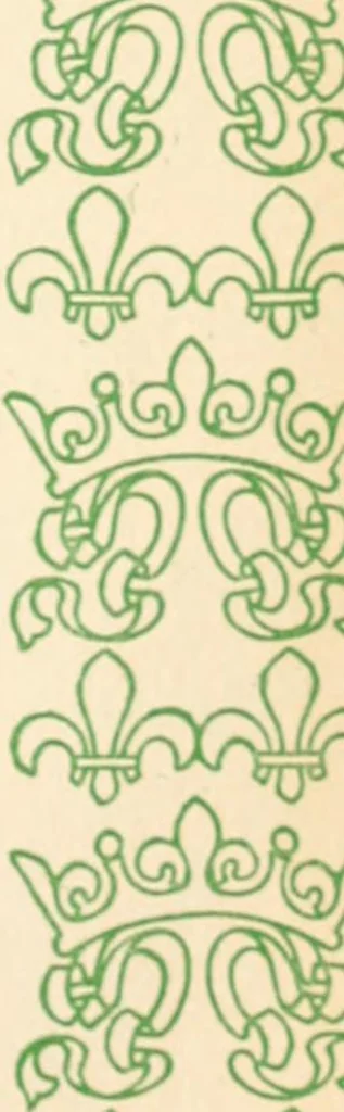 An illustration from Two gentlemen in Touraine, 1899, leaf 268