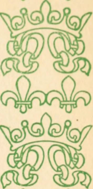 An illustration from Two gentlemen in Touraine, 1899, leaf 28