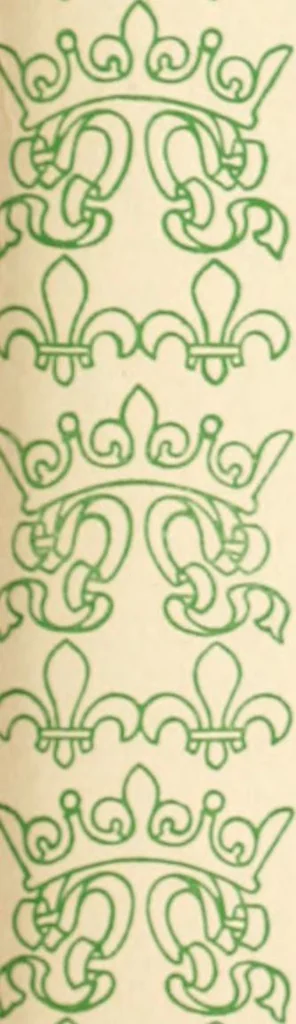 An illustration from Two gentlemen in Touraine, 1899, leaf 280