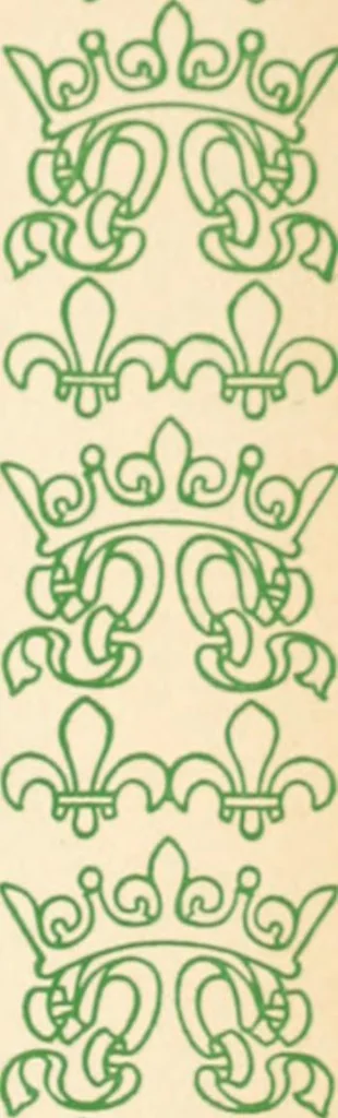 An illustration from Two gentlemen in Touraine, 1899, leaf 296
