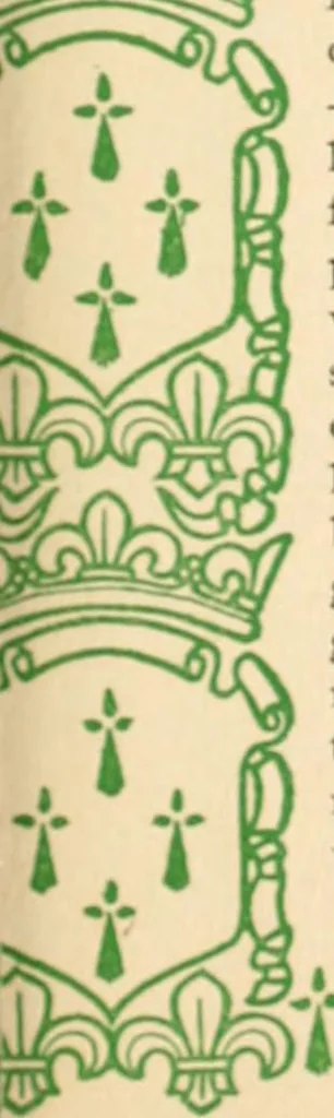 An illustration from Two gentlemen in Touraine, 1899, leaf 30