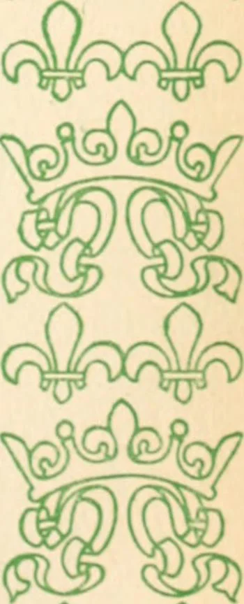 An illustration from Two gentlemen in Touraine, 1899, leaf 302
