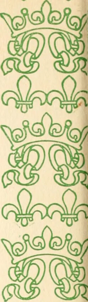 An illustration from Two gentlemen in Touraine, 1899, leaf 317