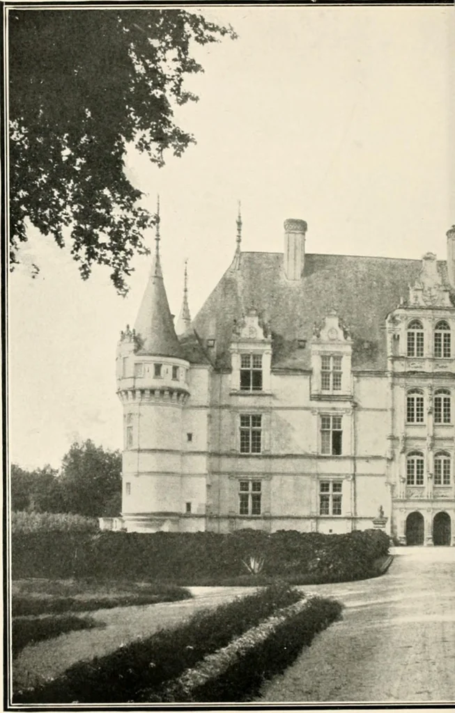 An illustration from Two gentlemen in Touraine, 1899, leaf 329