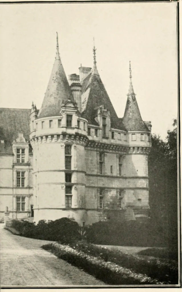 An illustration from Two gentlemen in Touraine, 1899, leaf 330