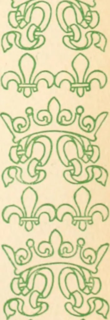 An illustration from Two gentlemen in Touraine, 1899, leaf 338