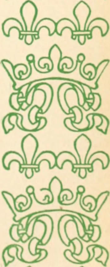 An illustration from Two gentlemen in Touraine, 1899, leaf 342