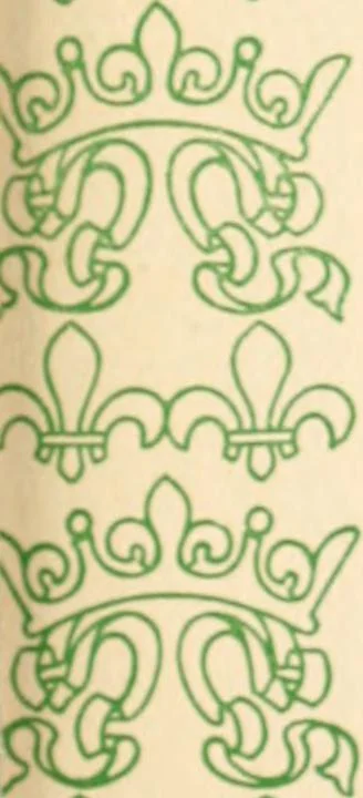 An illustration from Two gentlemen in Touraine, 1899, leaf 350