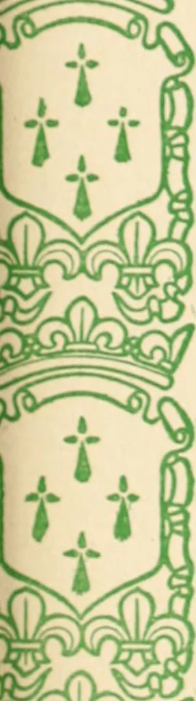 An illustration from Two gentlemen in Touraine, 1899, leaf 352