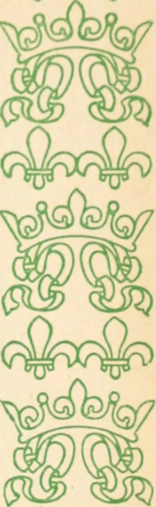 An illustration from Two gentlemen in Touraine, 1899, leaf 374