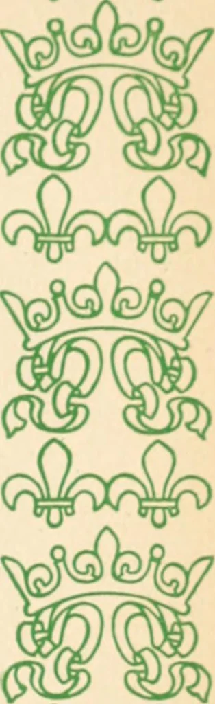 An illustration from Two gentlemen in Touraine, 1899, leaf 38