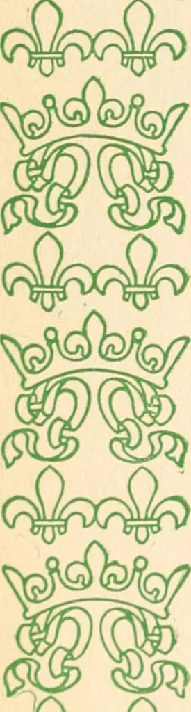 An illustration from Two gentlemen in Touraine, 1899, leaf 399
