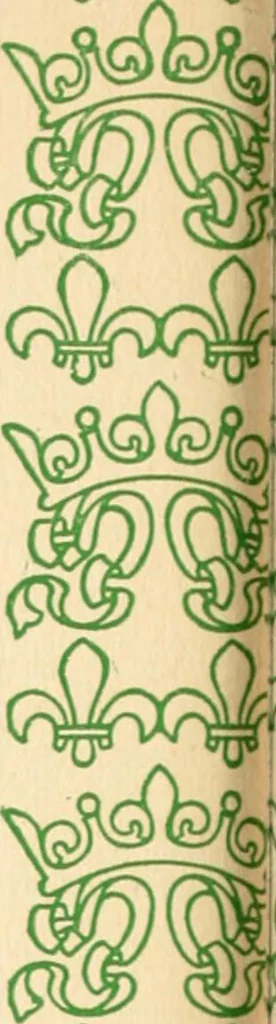An illustration from Two gentlemen in Touraine, 1899, leaf 399
