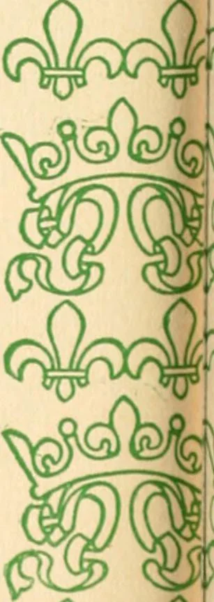 An illustration from Two gentlemen in Touraine, 1899, leaf 399