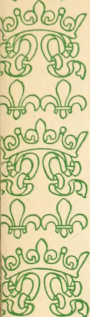 An illustration from Two gentlemen in Touraine, 1899, leaf 400