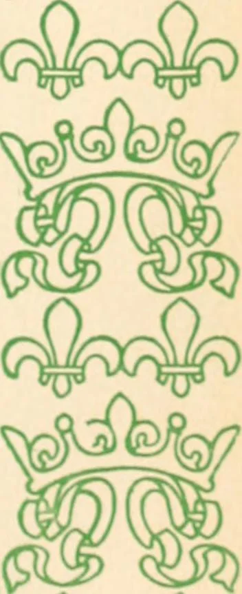 An illustration from Two gentlemen in Touraine, 1899, leaf 50
