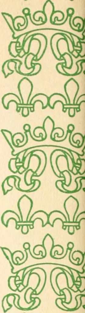 An illustration from Two gentlemen in Touraine, 1899, leaf 55
