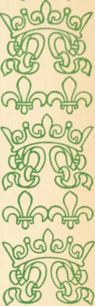 An illustration from Two gentlemen in Touraine, 1899, leaf 72